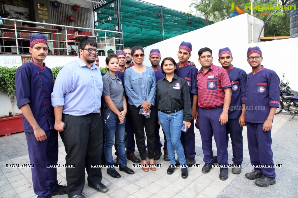 Kapil Pathare's A Tall Order Book Promotional Event at Genuine Broaster Chicken, Hyderabad