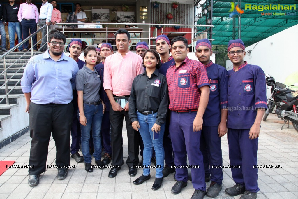 Kapil Pathare's A Tall Order Book Promotional Event at Genuine Broaster Chicken, Hyderabad