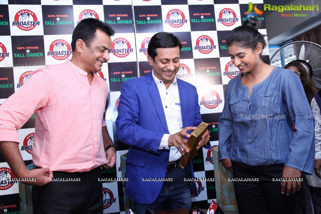 Kapil Pathare's A Tall Order Book Promotional Event at Genuine Broaster Chicken, Hyderabad