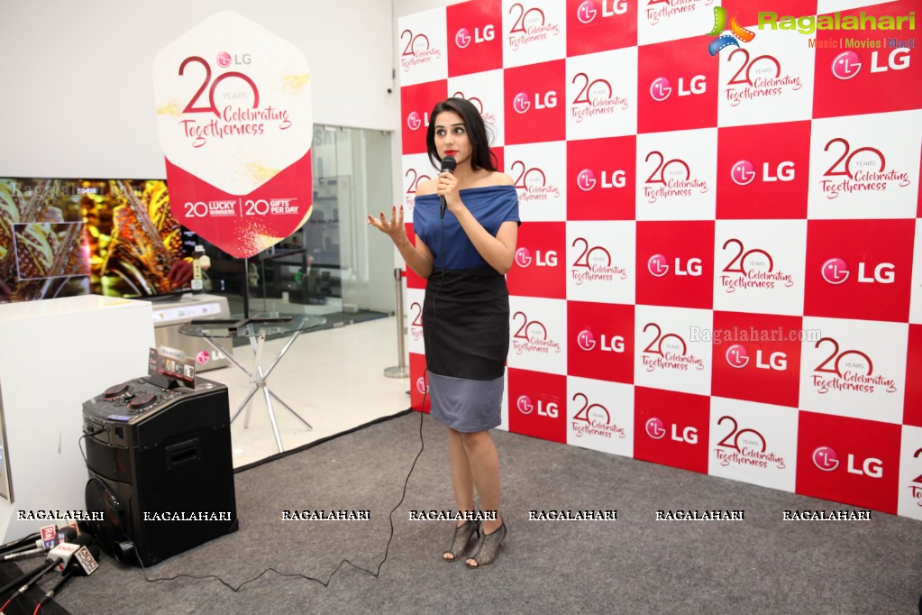 LG Electronics 20th Anniversary Celebrations at Forum Sujana Mall