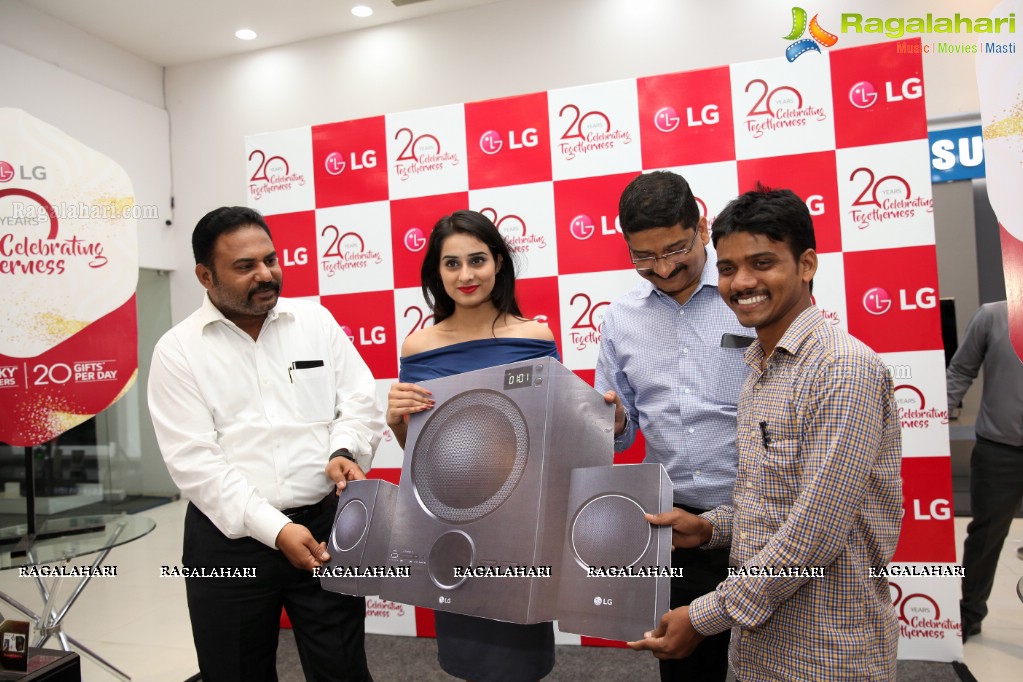 LG Electronics 20th Anniversary Celebrations at Forum Sujana Mall