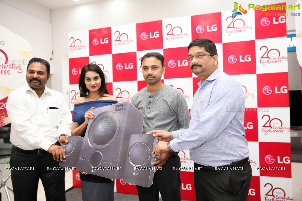 LG Electronics 20th Anniversary Celebrations at Forum Sujana Mall