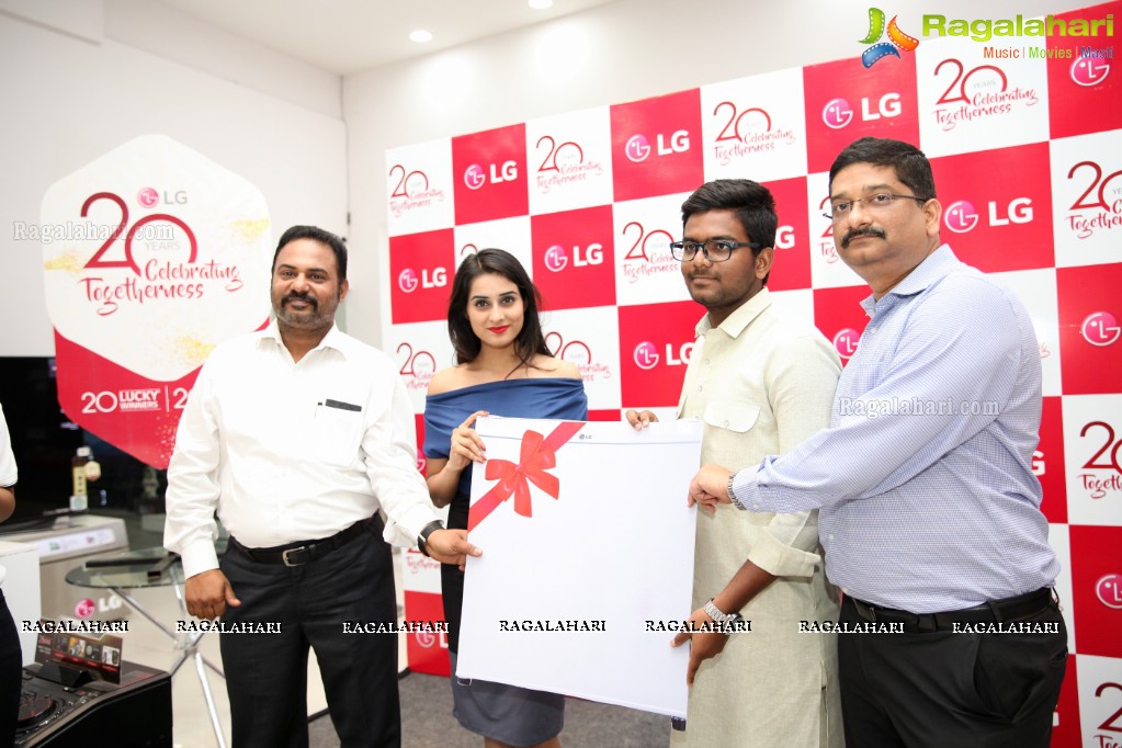 LG Electronics 20th Anniversary Celebrations at Forum Sujana Mall