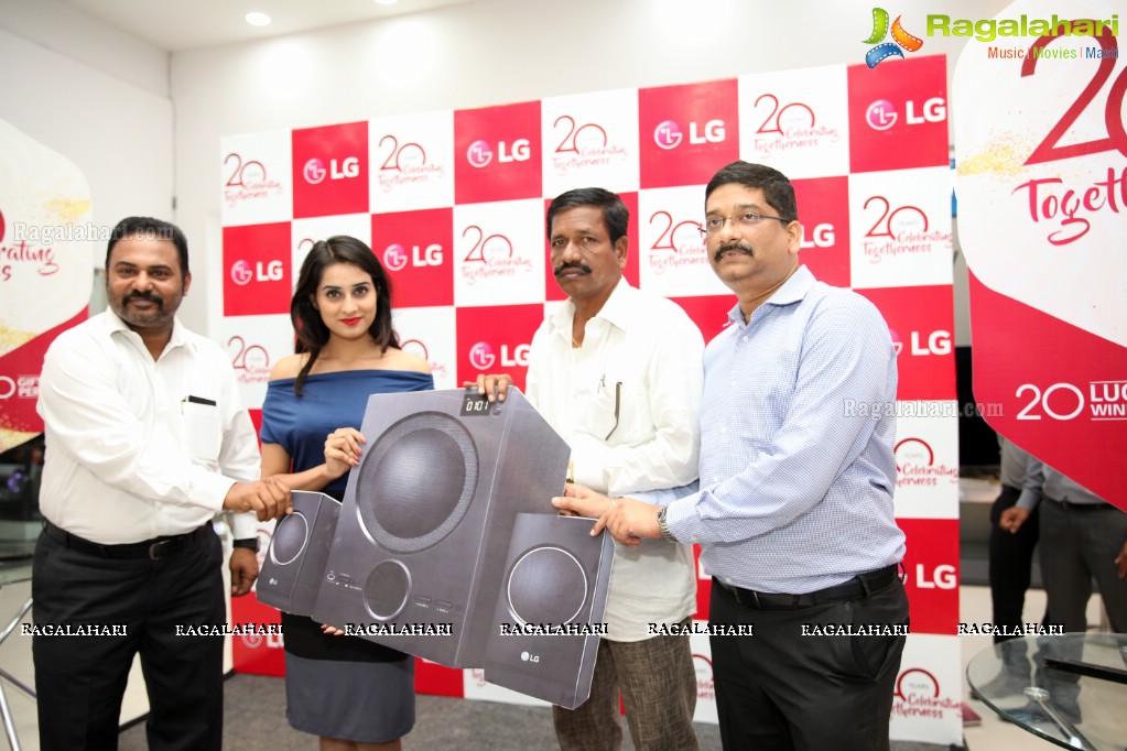 LG Electronics 20th Anniversary Celebrations at Forum Sujana Mall