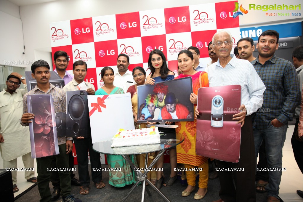 LG Electronics 20th Anniversary Celebrations at Forum Sujana Mall