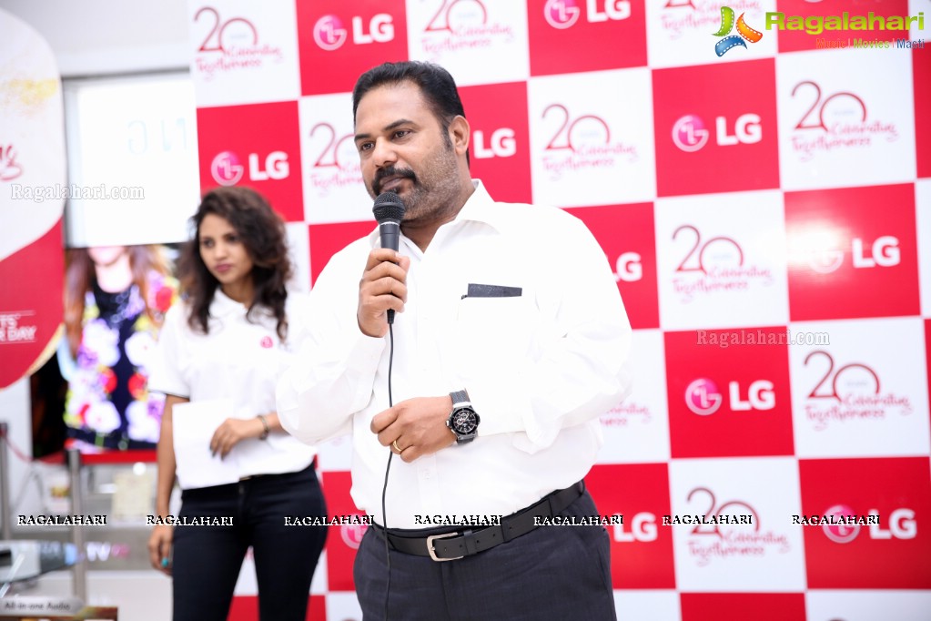 LG Electronics 20th Anniversary Celebrations at Forum Sujana Mall