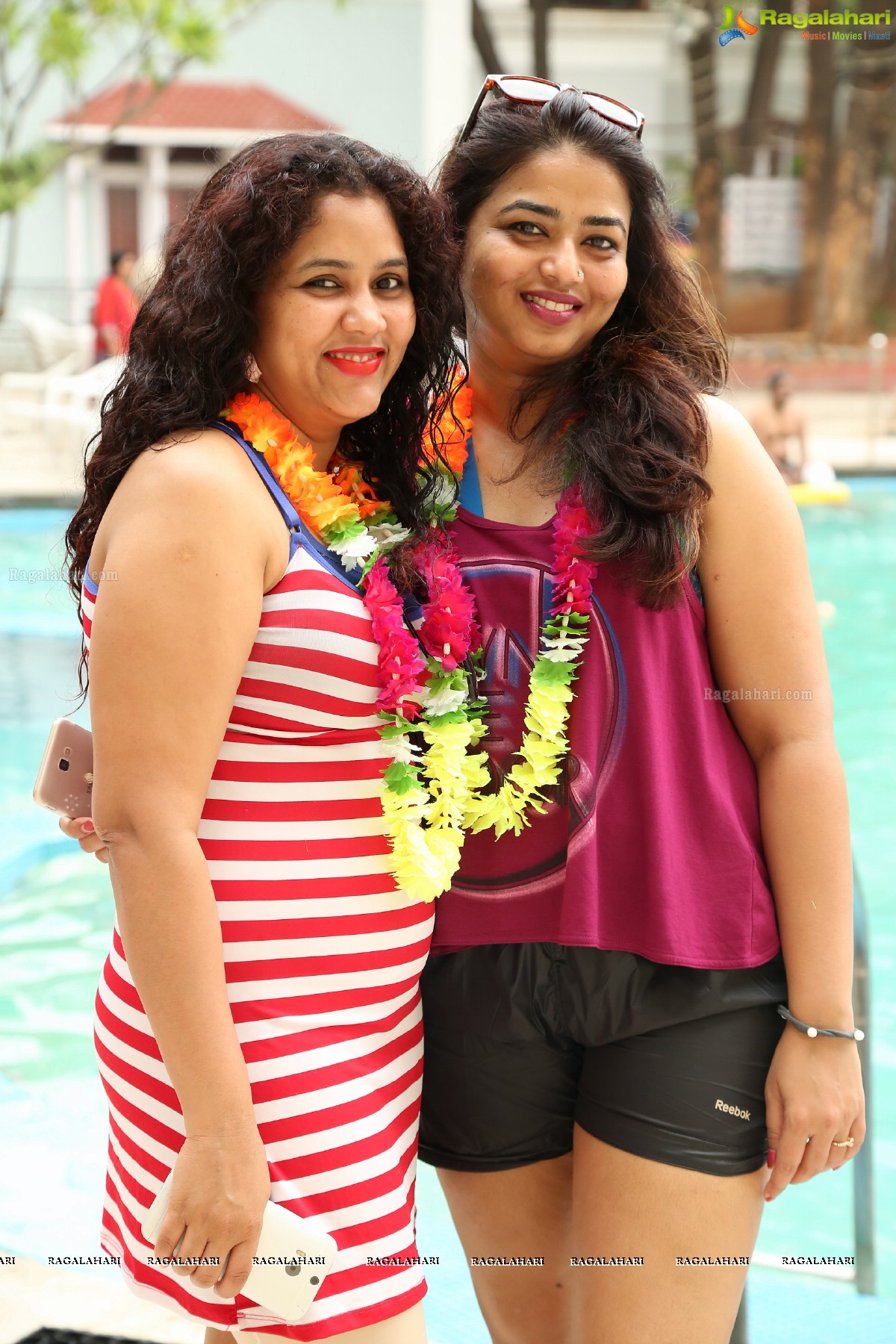 Aqua Dance by Nicy Joseph and Venu Mandala at Country Club, Hyderabad