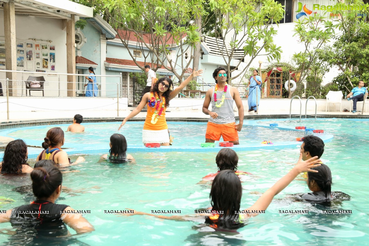 Aqua Dance by Nicy Joseph and Venu Mandala at Country Club, Hyderabad