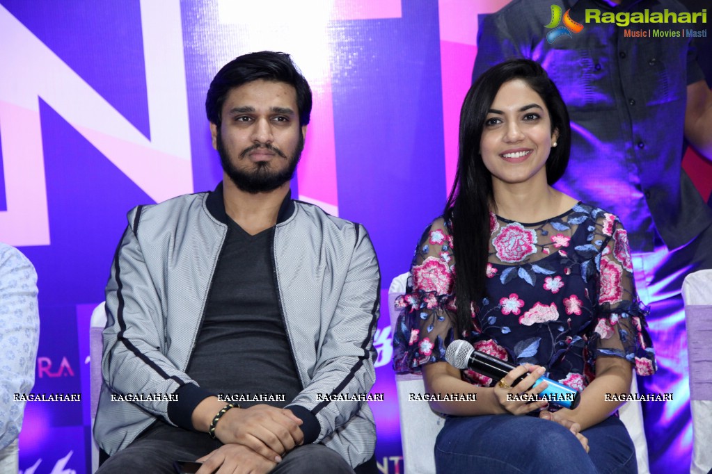 Fun Event with Nikhil and Ritu Varma at Mantra Mall, Hyderabad