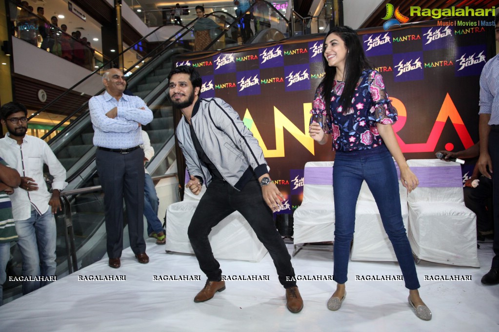 Fun Event with Nikhil and Ritu Varma at Mantra Mall, Hyderabad