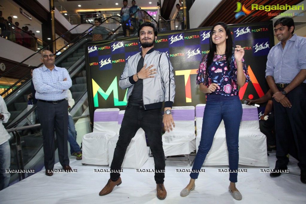 Fun Event with Nikhil and Ritu Varma at Mantra Mall, Hyderabad