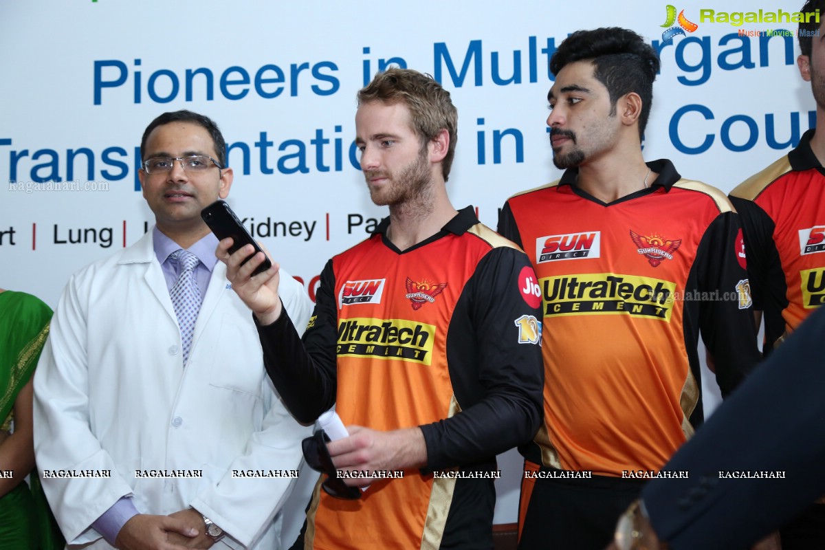 Organ Donation Awareness Program by Apollo Hospitals and Sunrisers Hyderabad