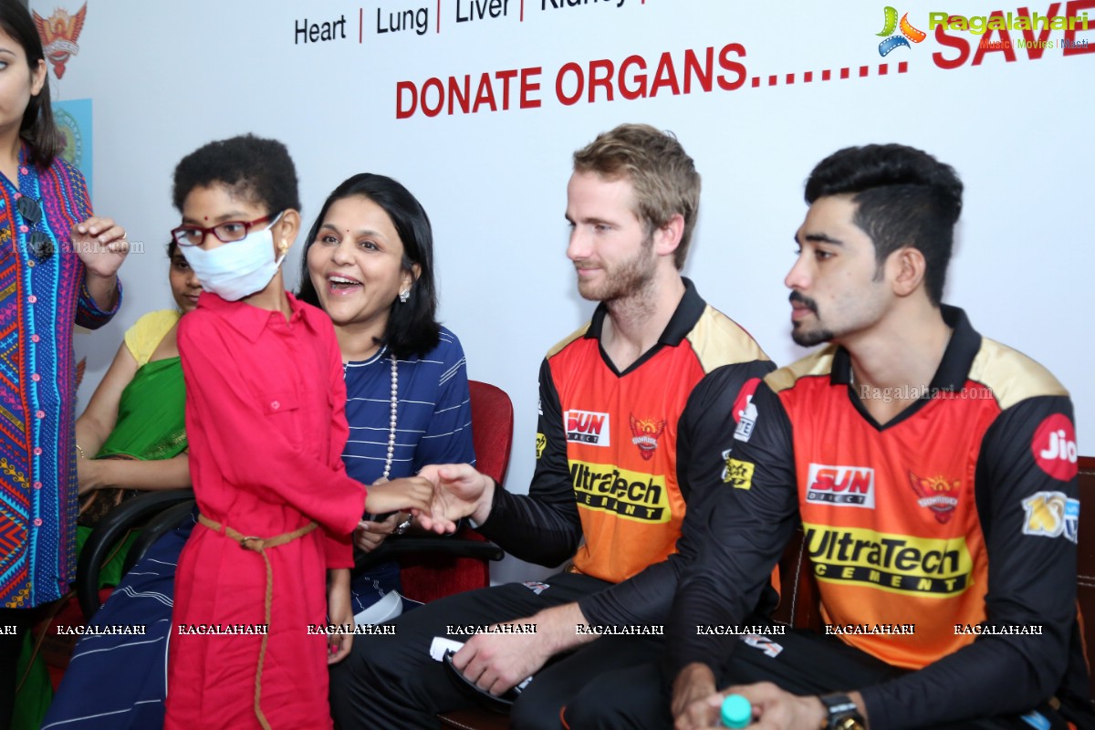 Organ Donation Awareness Program by Apollo Hospitals and Sunrisers Hyderabad