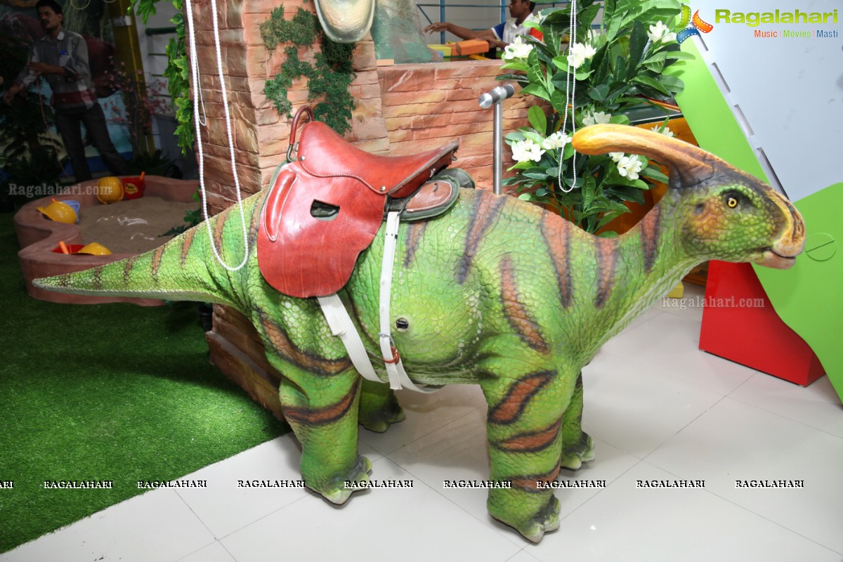 Dino Island - An Interactive Dinosaur Exhibit Launch at Plabo, Hyderabad