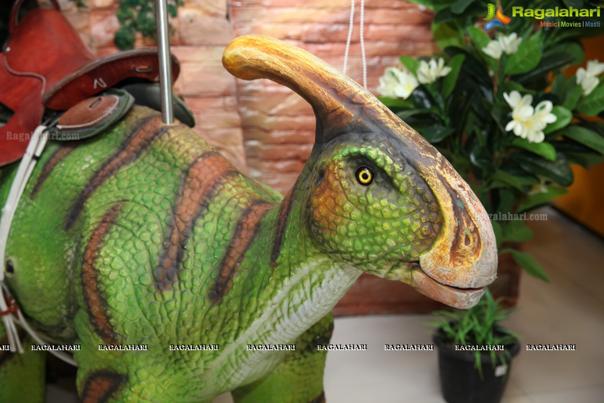 Dino Island - An Interactive Dinosaur Exhibit Launch at Plabo, Hyderabad