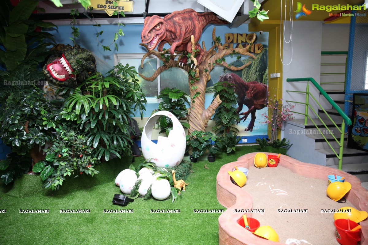 Dino Island - An Interactive Dinosaur Exhibit Launch at Plabo, Hyderabad