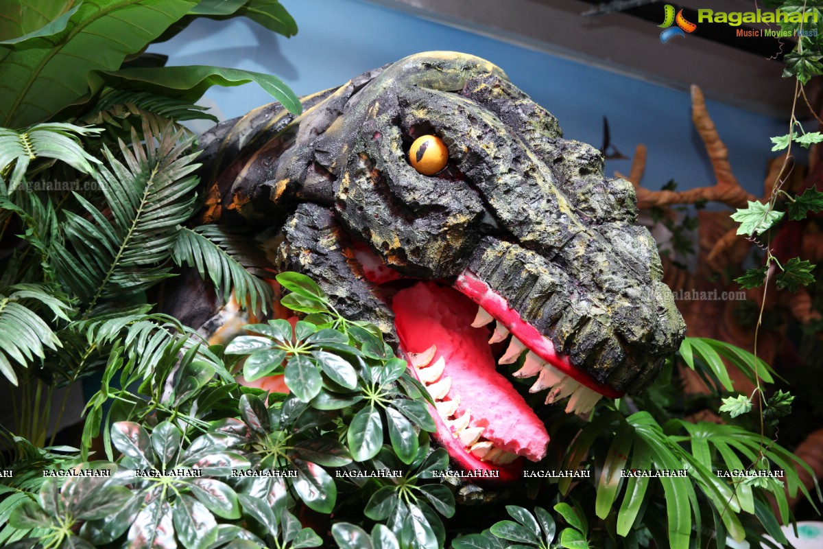 Dino Island - An Interactive Dinosaur Exhibit Launch at Plabo, Hyderabad