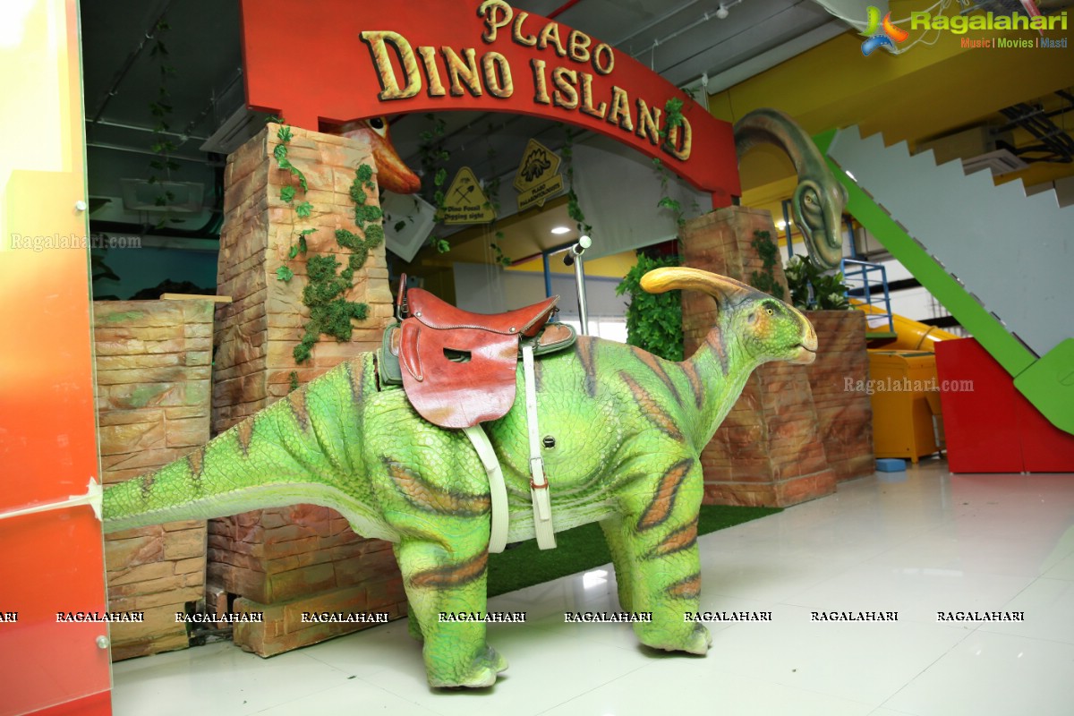 Dino Island - An Interactive Dinosaur Exhibit Launch at Plabo, Hyderabad