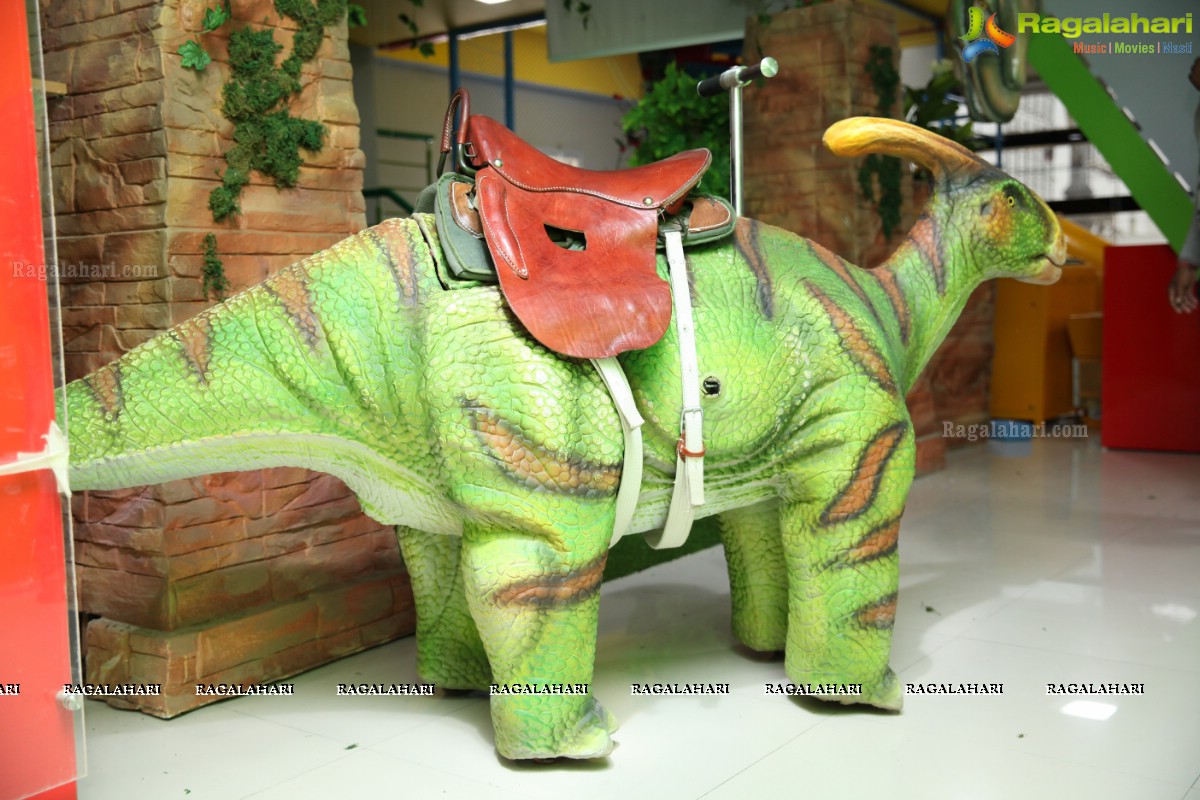 Dino Island - An Interactive Dinosaur Exhibit Launch at Plabo, Hyderabad