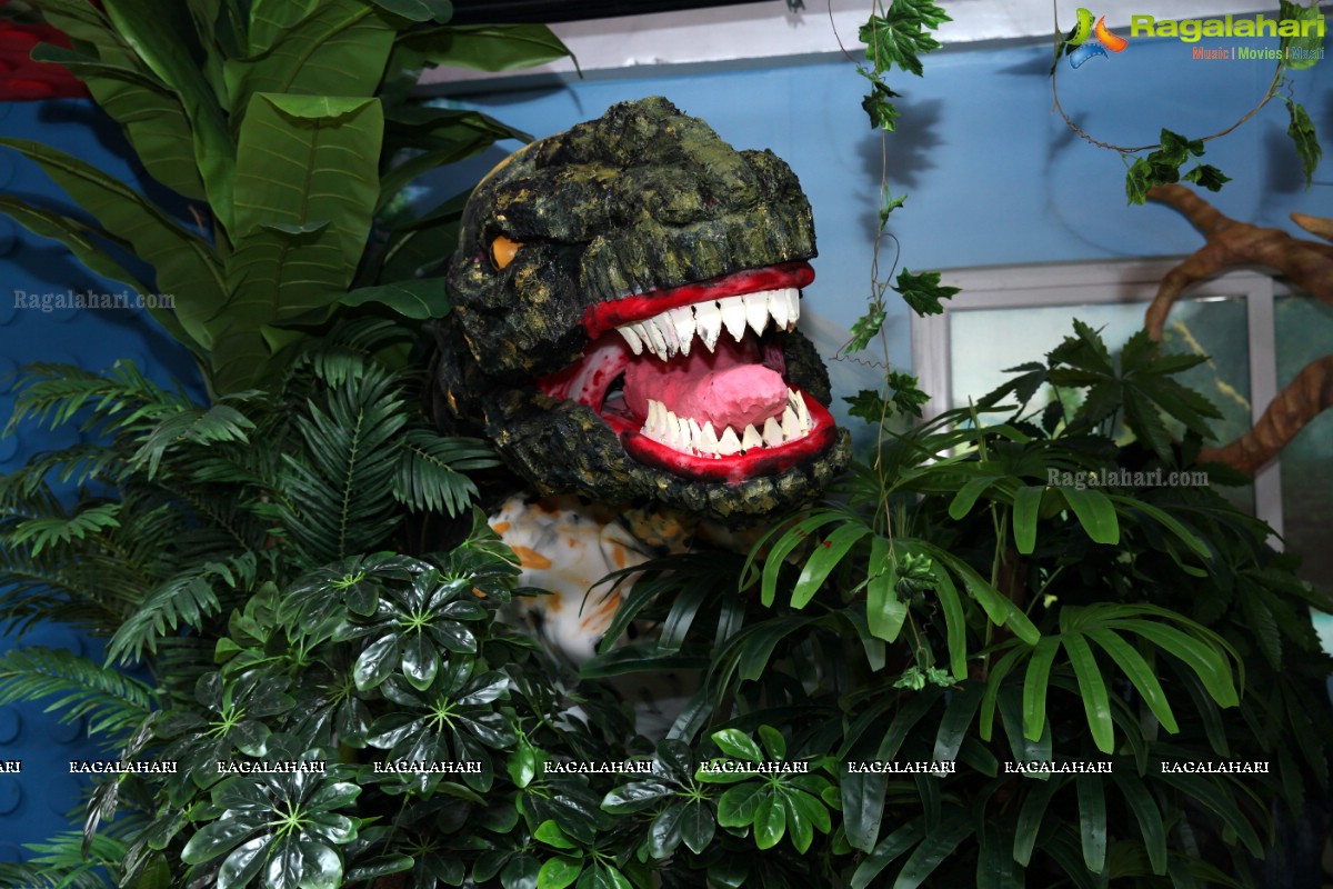 Dino Island - An Interactive Dinosaur Exhibit Launch at Plabo, Hyderabad