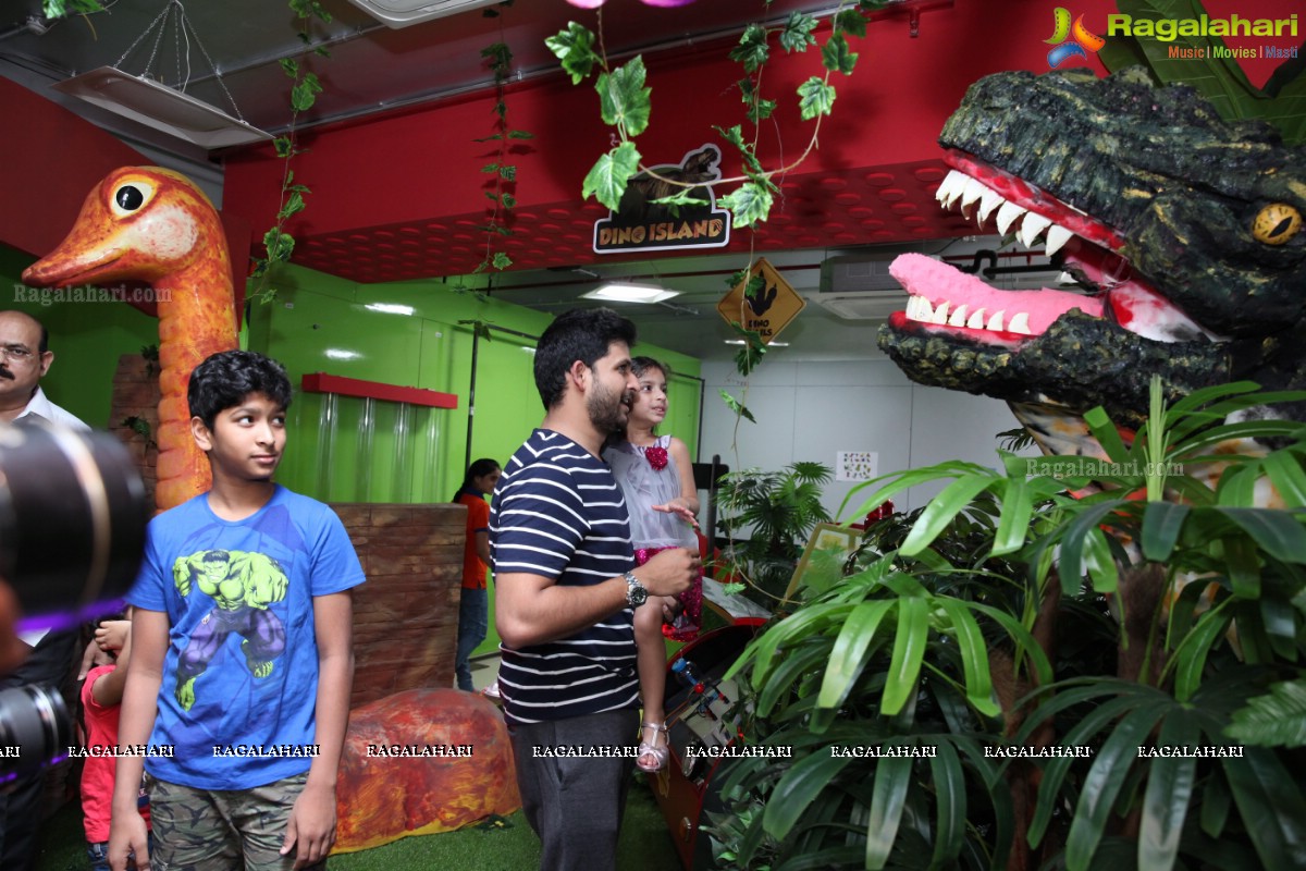 Dino Island - An Interactive Dinosaur Exhibit Launch at Plabo, Hyderabad