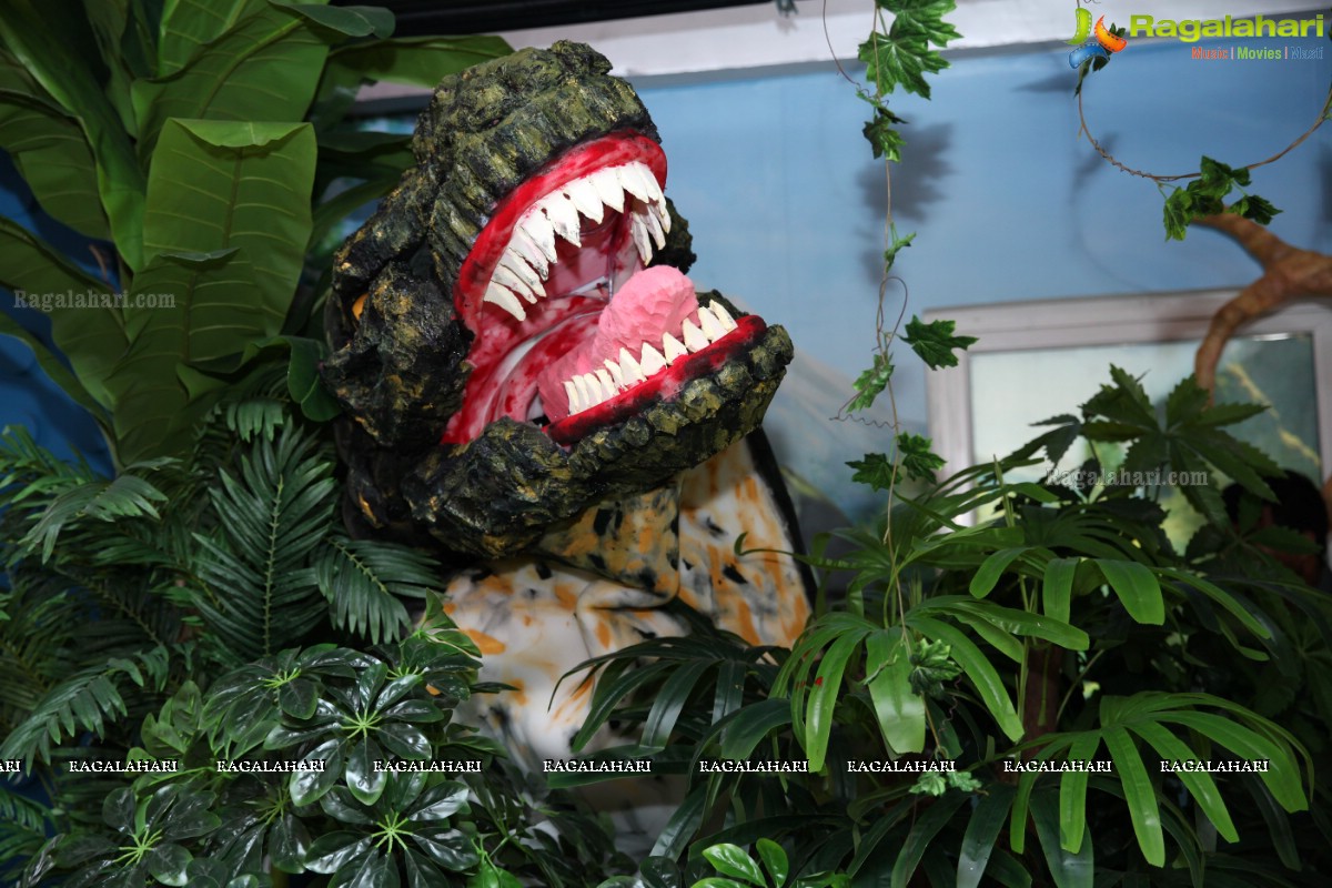 Dino Island - An Interactive Dinosaur Exhibit Launch at Plabo, Hyderabad