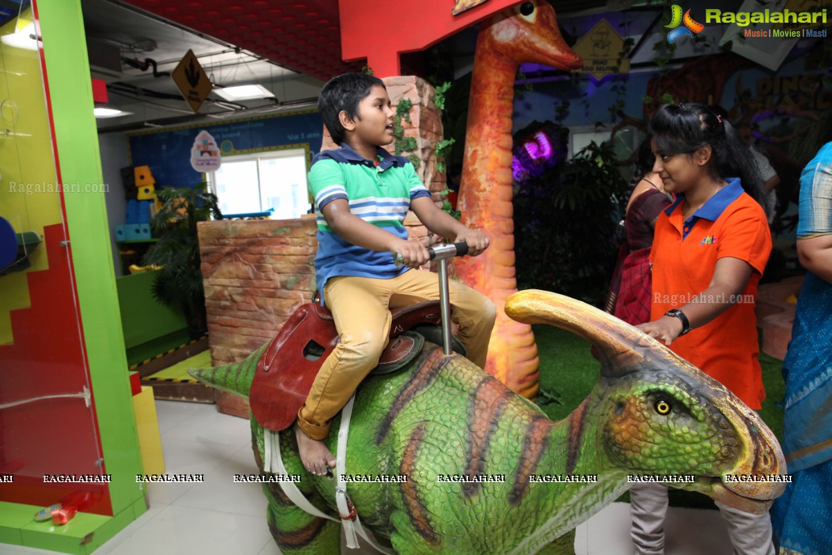 Dino Island - An Interactive Dinosaur Exhibit Launch at Plabo, Hyderabad