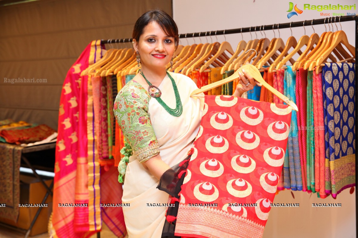 Grand Launch of Tales of Banaras - An Exhibition of Classic Banaras Sarees by Designer Rajyalakshmi Gubba