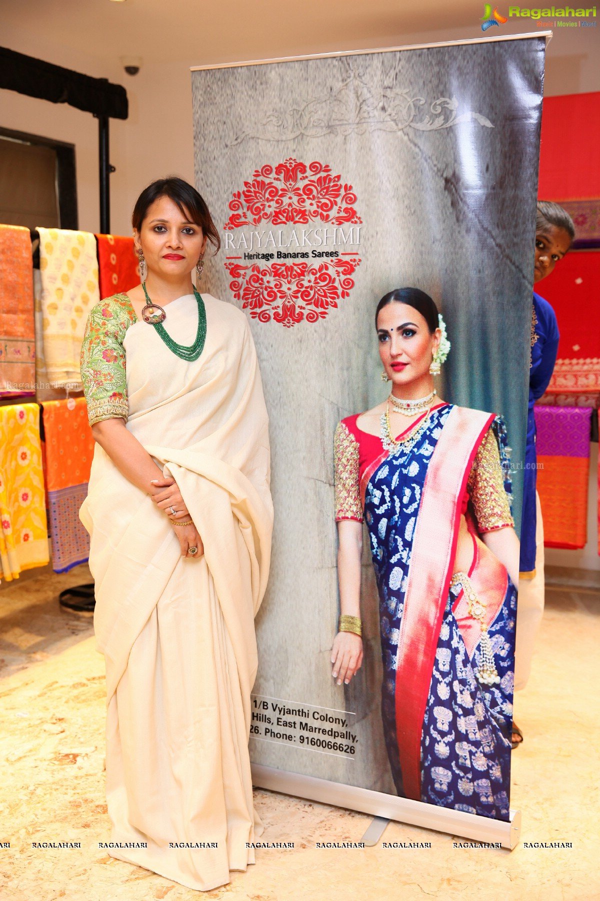 Grand Launch of Tales of Banaras - An Exhibition of Classic Banaras Sarees by Designer Rajyalakshmi Gubba