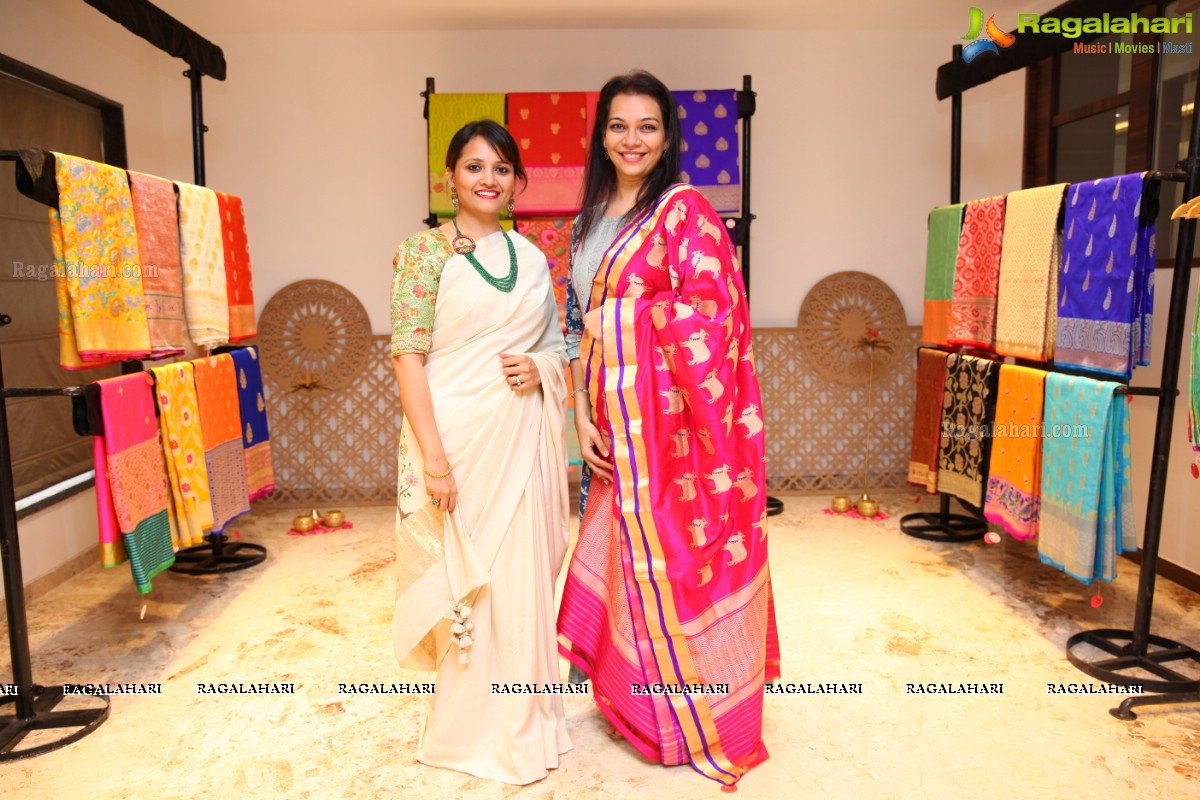 Grand Launch of Tales of Banaras - An Exhibition of Classic Banaras Sarees by Designer Rajyalakshmi Gubba