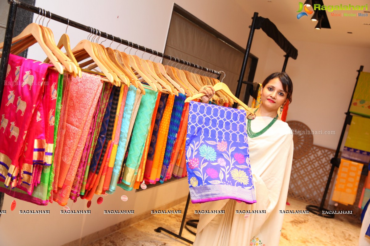 Grand Launch of Tales of Banaras - An Exhibition of Classic Banaras Sarees by Designer Rajyalakshmi Gubba