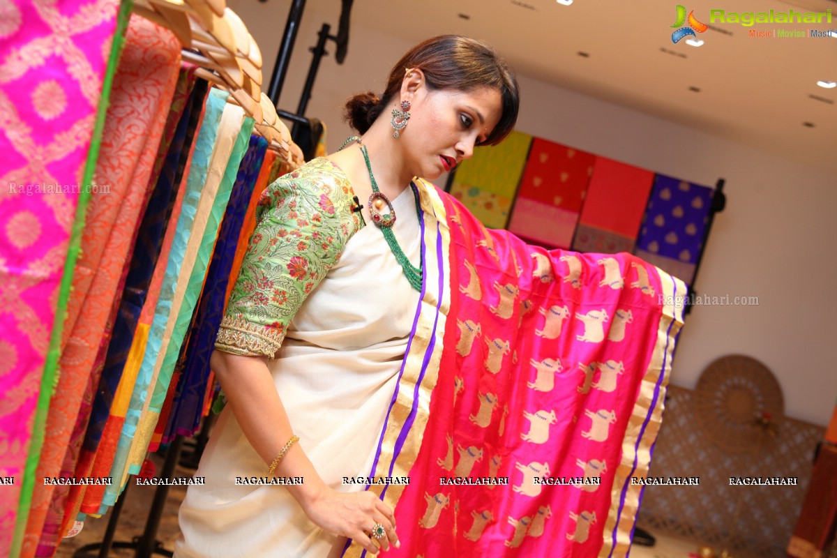 Grand Launch of Tales of Banaras - An Exhibition of Classic Banaras Sarees by Designer Rajyalakshmi Gubba