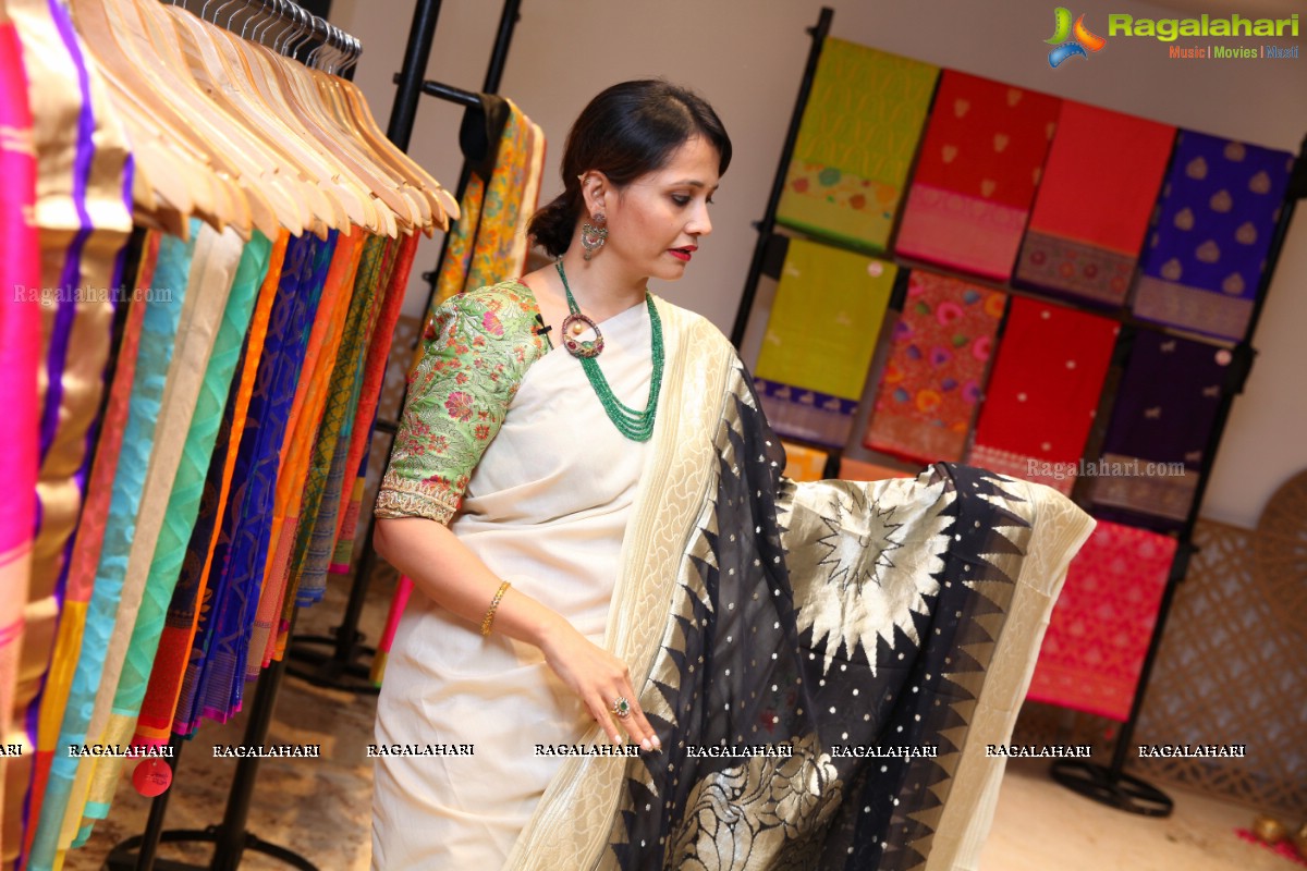 Grand Launch of Tales of Banaras - An Exhibition of Classic Banaras Sarees by Designer Rajyalakshmi Gubba