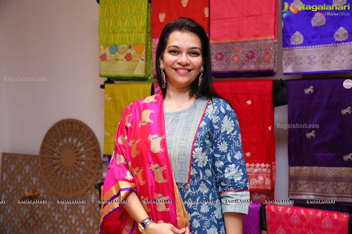 Grand Launch of Tales of Banaras - An Exhibition of Classic Banaras Sarees by Designer Rajyalakshmi Gubba