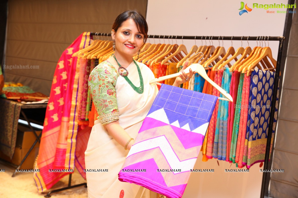 Grand Launch of Tales of Banaras - An Exhibition of Classic Banaras Sarees by Designer Rajyalakshmi Gubba