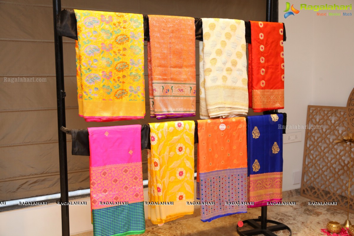 Grand Launch of Tales of Banaras - An Exhibition of Classic Banaras Sarees by Designer Rajyalakshmi Gubba