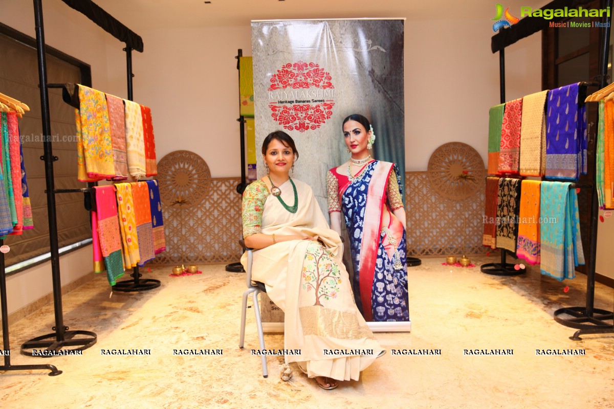 Grand Launch of Tales of Banaras - An Exhibition of Classic Banaras Sarees by Designer Rajyalakshmi Gubba