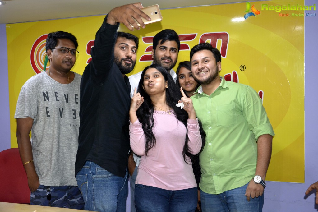 Sharwanand at Radio Mirchi, Vijayawada