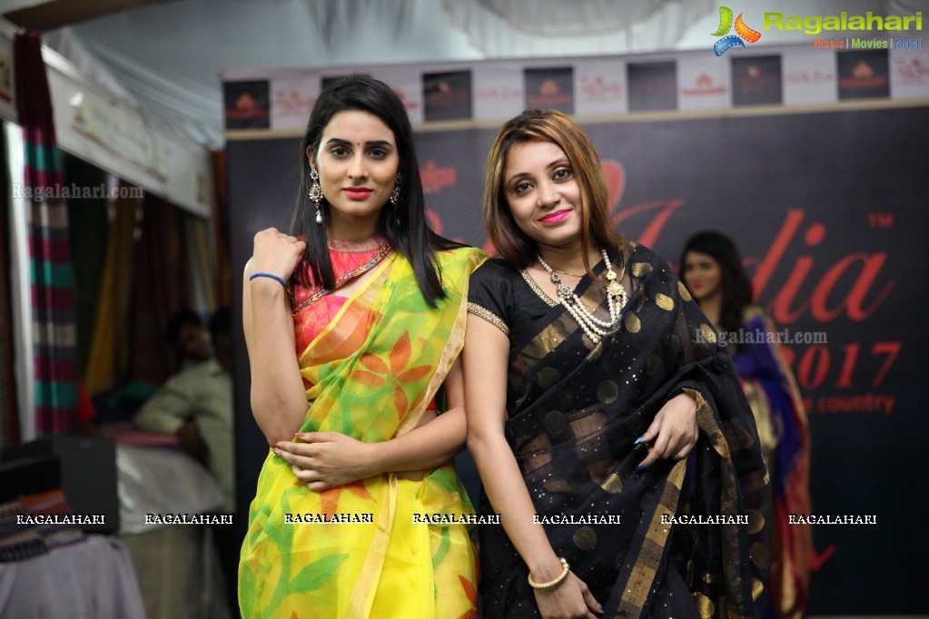 Handloom Fashion Forever - Silk India Expo Fashion Show at Sri Satya Sai Nigamagamam