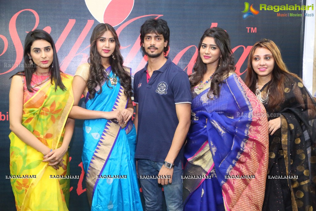 Handloom Fashion Forever - Silk India Expo Fashion Show at Sri Satya Sai Nigamagamam