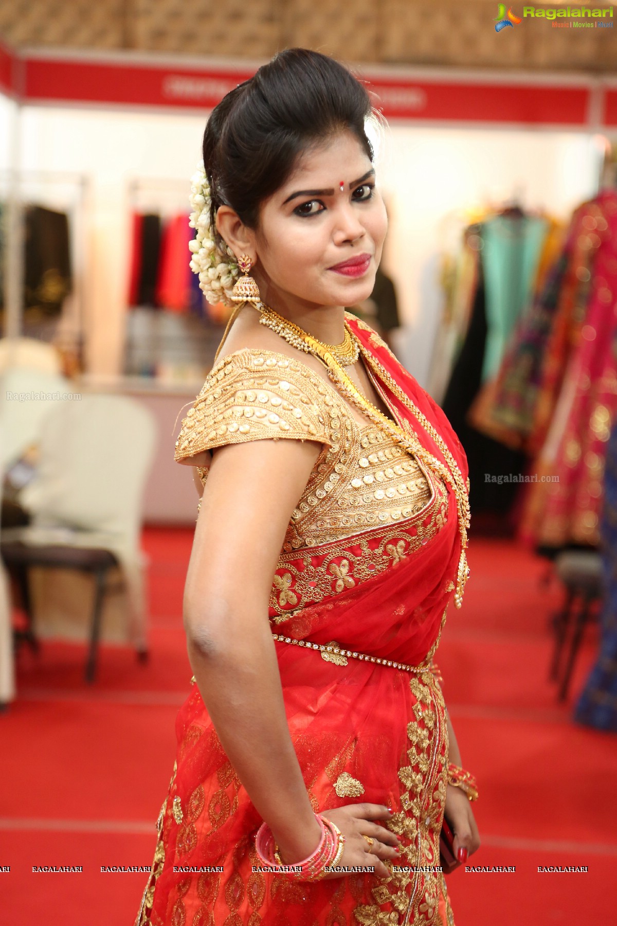 The South Indian Bride Exhibition Launch by Nandini Reddy at N Convention, Hyderabad