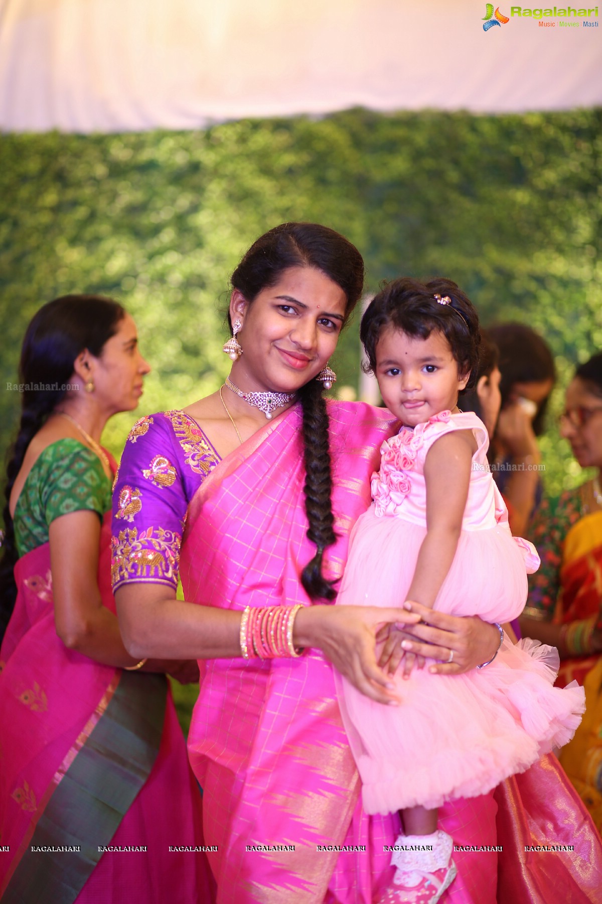 Engagement Ceremony of Saankruth and Spoorthy by Sparkle Events at Sri Raja Rajeshwari Roof Gardens, Secunderabad