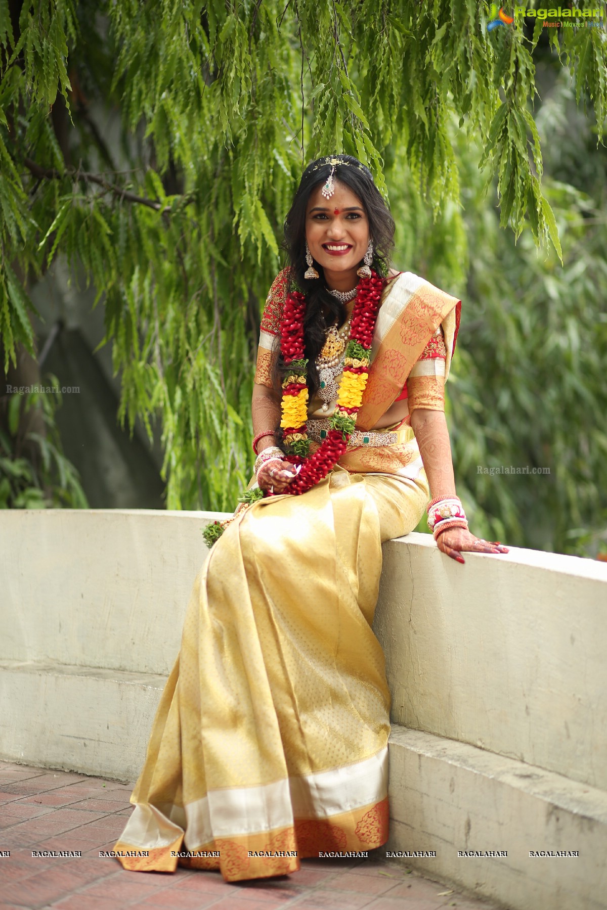 Engagement Ceremony of Saankruth and Spoorthy by Sparkle Events at Sri Raja Rajeshwari Roof Gardens, Secunderabad