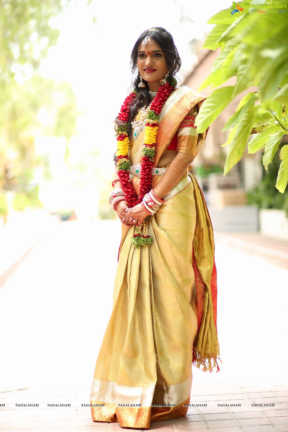 Engagement Ceremony of Saankruth and Spoorthy by Sparkle Events at Sri Raja Rajeshwari Roof Gardens, Secunderabad