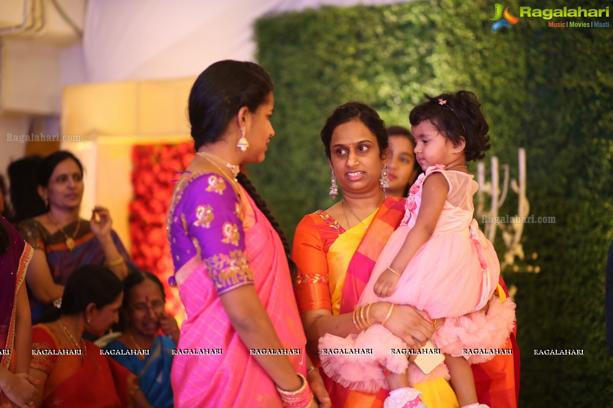 Engagement Ceremony of Saankruth and Spoorthy by Sparkle Events at Sri Raja Rajeshwari Roof Gardens, Secunderabad