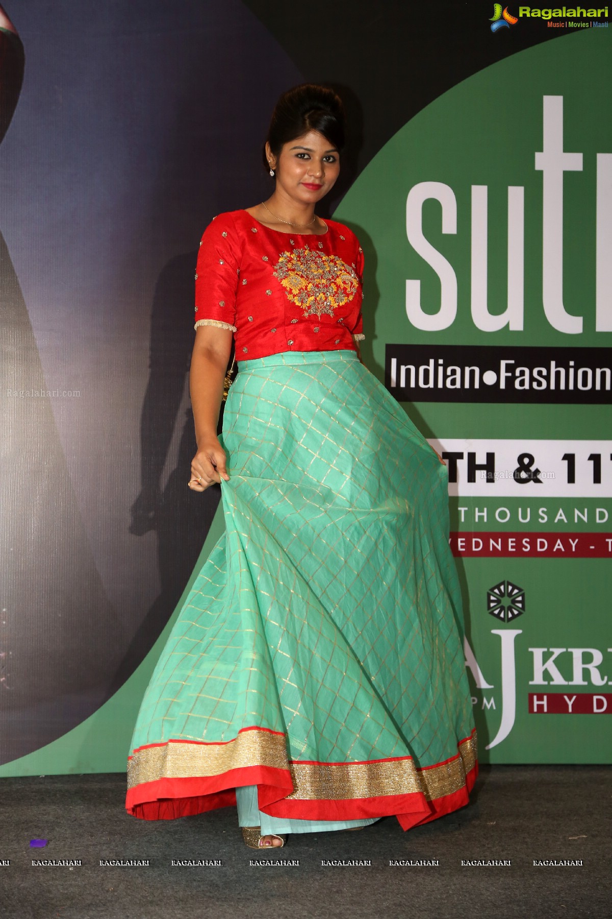 Curtain Raiser and Fashion Showcase of Sutraa Fashion Exhibition at Taj Krishna, Hyderabad