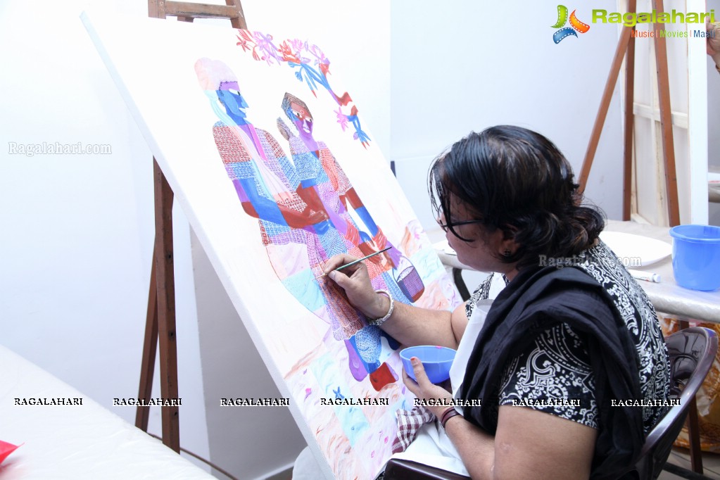 Symphony of Colors - Celebration of Telangana Art Festival at State Gallery of Art, Hyderabad