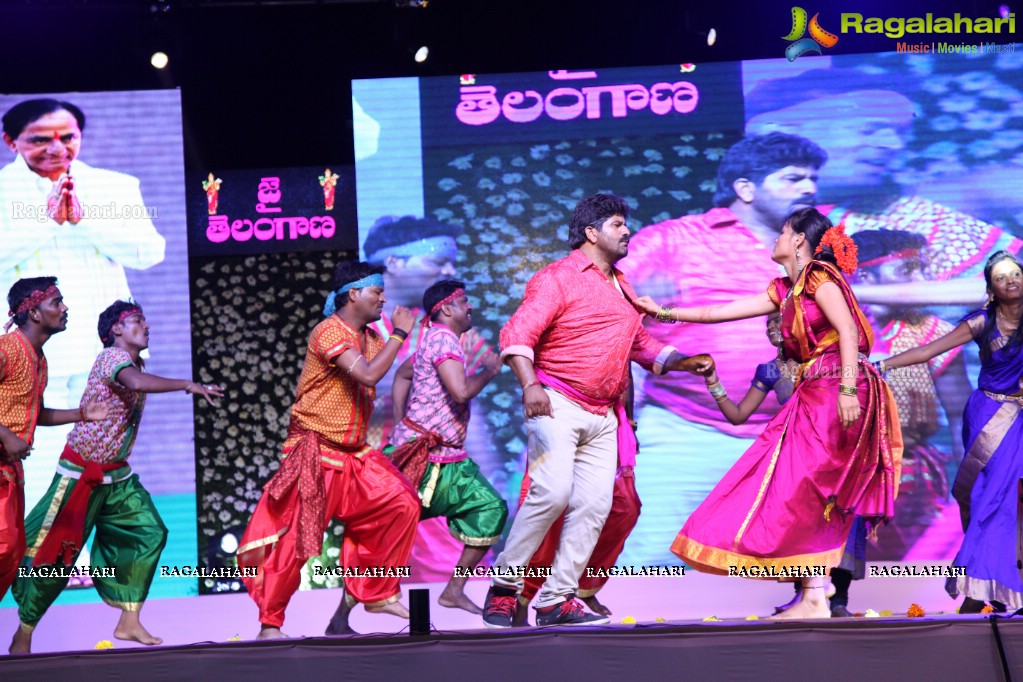 Telangana State Formation Day Celebrations 2017 at People's Plaza