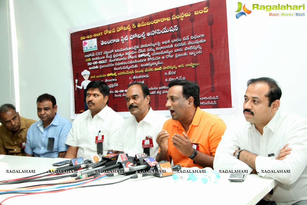 Telangana State Hotels Association (TSHA) Press Conference
