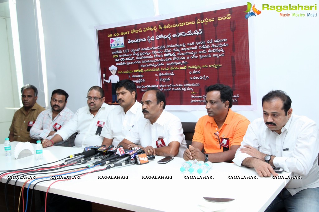 Telangana State Hotels Association (TSHA) Press Conference